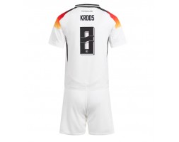 Tyskland Toni Kroos #8 Hemmakläder Barn EM 2024 Kortärmad (+ Korta byxor)